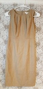 Beige Banana Republic Dress.